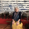 <b>Foto 1 da notícia:</b><br>Maureen Bisilliat visita a Coleção BEI